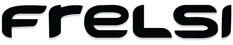 Frelsi black logo with transparent background