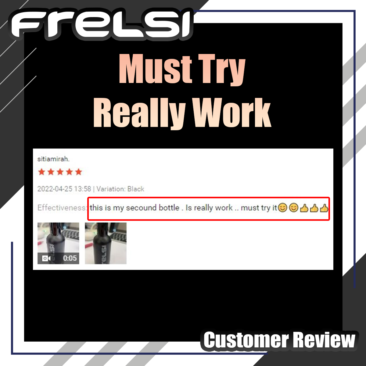 Frelsi Customer Review - Must Try Really Work